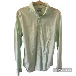 Express Men’s Button Down, Mint